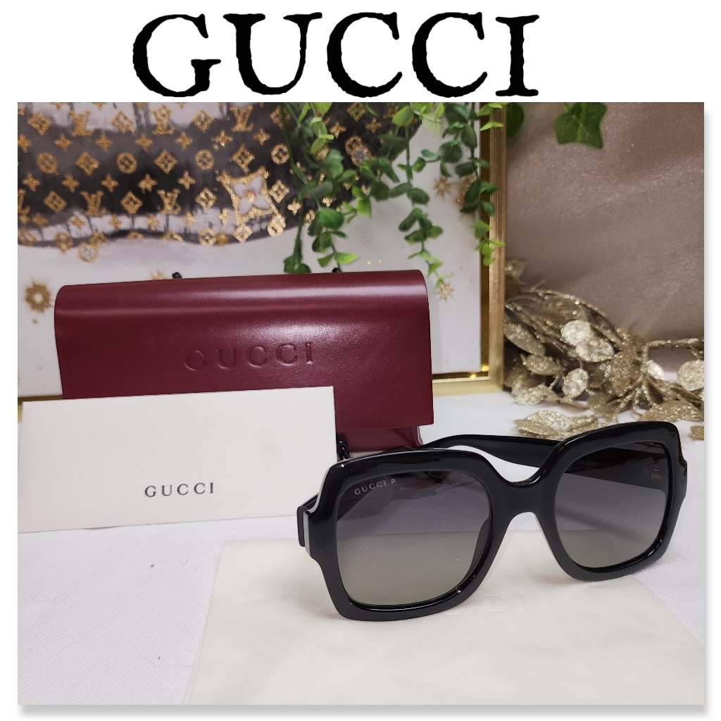 Gucci Sunglasses Gg1337s With Case Authentic